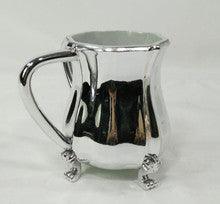 Metal Coated Acrylic Wash Cup-- Silver