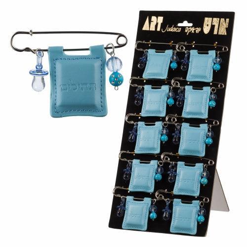 Full Stand Tehillim- Faux Leather Binding In Baby Blue