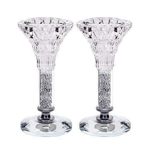 Crystal Candlesticks 13 Cm