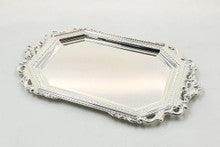 Silverplate Candlestick Tray-15"x9"