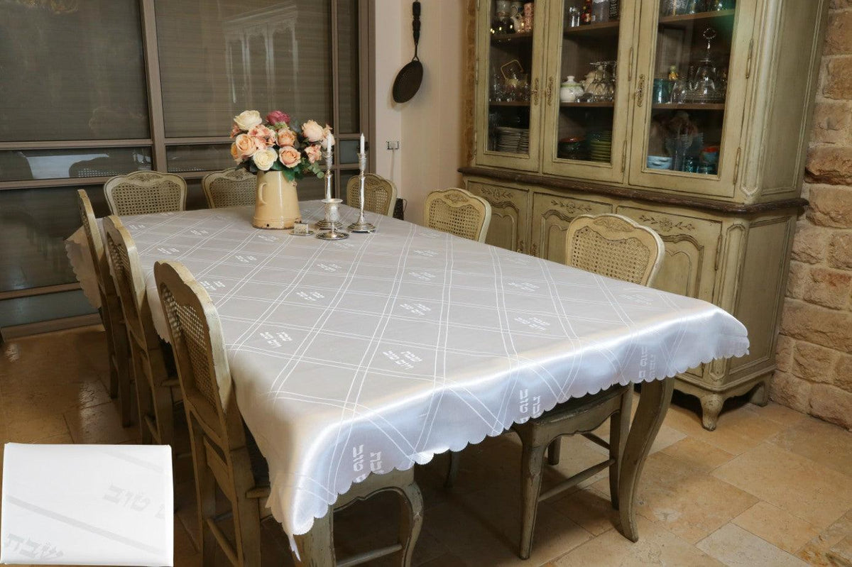 Elegant Tablecloth 140*350cm- Shabbat And Holiday