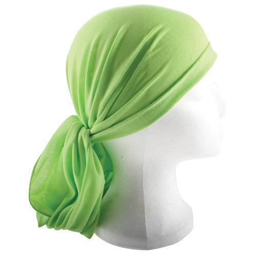 Cloth Head Scarf  200*40 Cm- Green