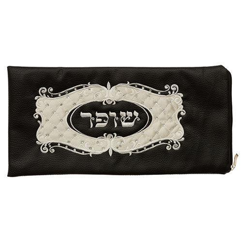 Leather Like & Velvet Shofar Bag 21X41 cm