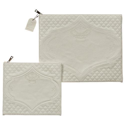 Faux Leather Like Talit - Tefilin Set 36*29 cm with Embroidery