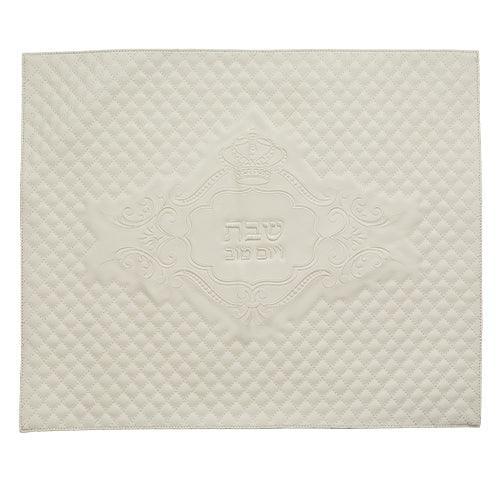 leather Like Challah Cover 55*45 cm with Embroidery