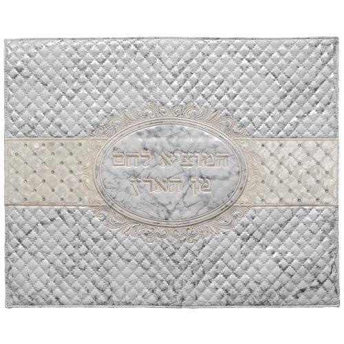 Leather Like Challah Cover 52*42 cm with Embroidery