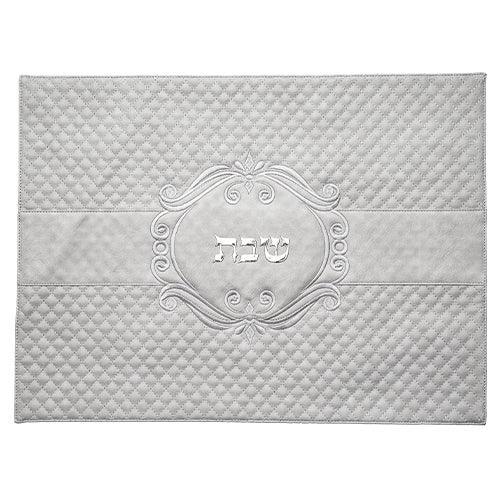 Faux Leather Challah Cover 44X59 cm with Embossed logo