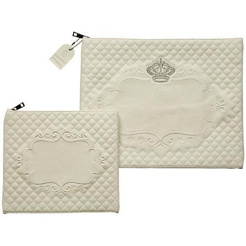 Faux Leather Like Talit - Tefilin Set 36*29 cm with Embroidery