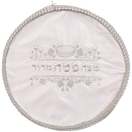 SATIN PASSOVER COVER 47 CM, WITH EMBROIDERY
