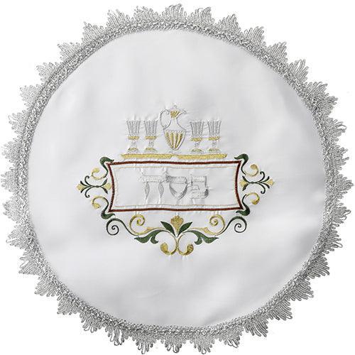 SATIN PASSOVER COVER 47 CM, WITH EMBROIDERY