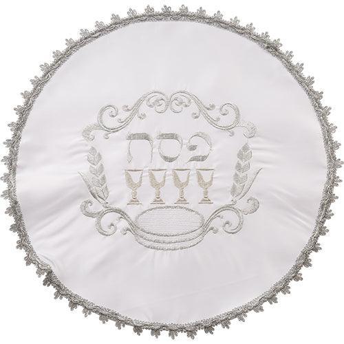 SATIN PASSOVER COVER 47 CM, WITH EMBROIDERY