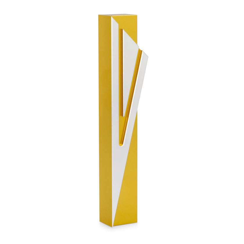 Mezuzah Case Capital Shin Gold