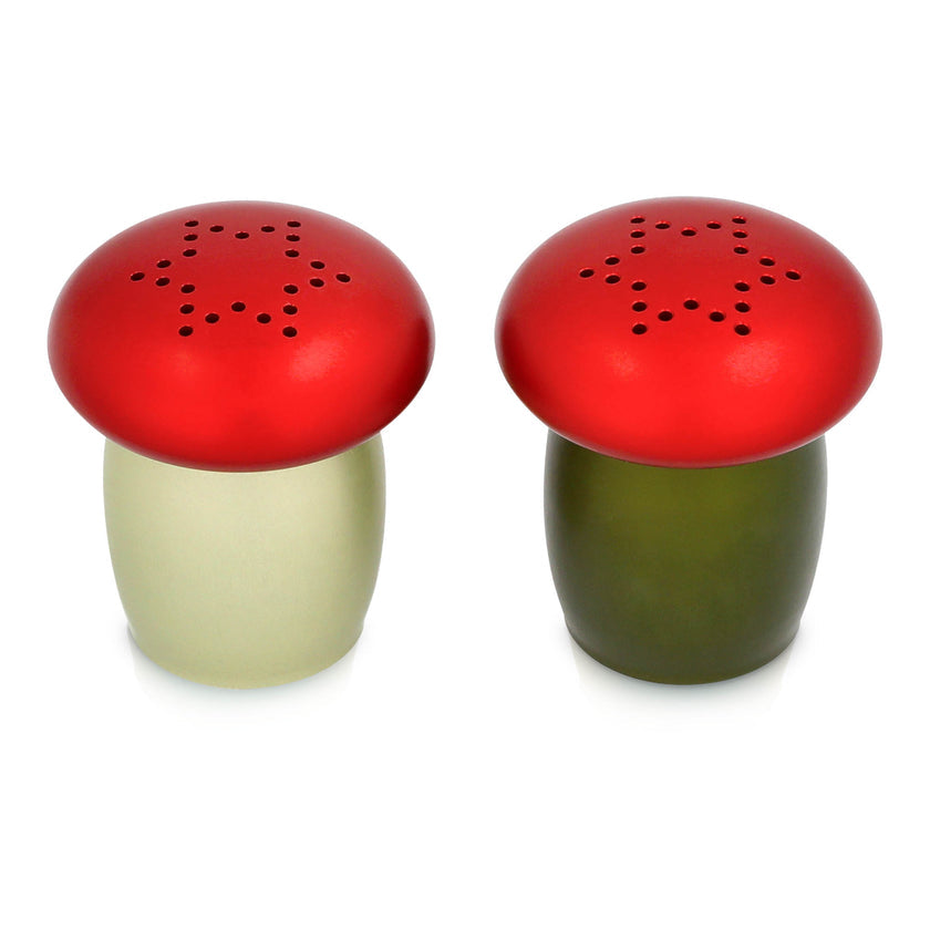 Mushroom Design S&P Shakers Set
