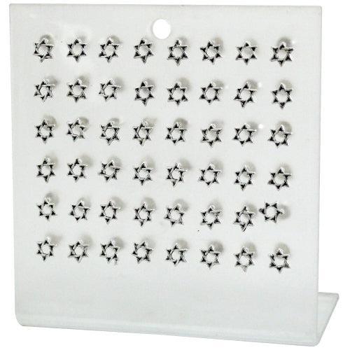 Set Of Earrings- Star Of David (24)