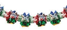 12" 7 Section Multi Colored Garland - Pack of 12