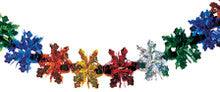 6" 24 Section Multi Colored Garland - Pack of 12