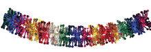 6" 36 Section Multi Colored Garland - Pack of 12