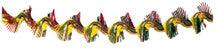 12" Red & Gold Twist Garland - Pack of 12