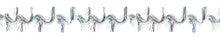 12" Silver Twist Garland - Pack of 12