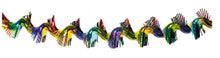 12" Multi Colored Twist Garland - Pack of 12