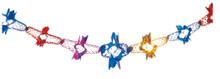 8" 11 Section Multi Colored Garland - Pack of 12