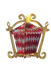 Chinese House Foil Hanging Decoration - Pack of 12 - Colored