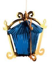 Chinese House Foil Hanging Decoration - Pack of 12 - Blue
