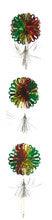 Multi Colored Ball Hanging Decoration - Pack of 12 - 8"