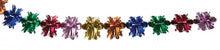 CLEAR Color 6" 24 Section Garland - Pack of 12