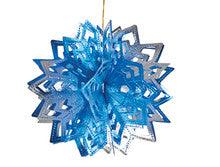 Blue and Silver Ball - Pack of 12 - 8"