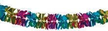 6" 30 sections multi color Garland - Pack of 12