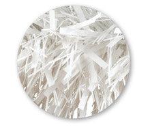 Extra Heavy and Long Tinsel, white