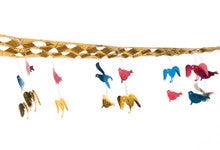 10" 5ft long birds pullout garland - Pack of 12