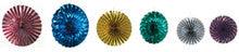 Set of fans, Assorted sizes - Pack of 12