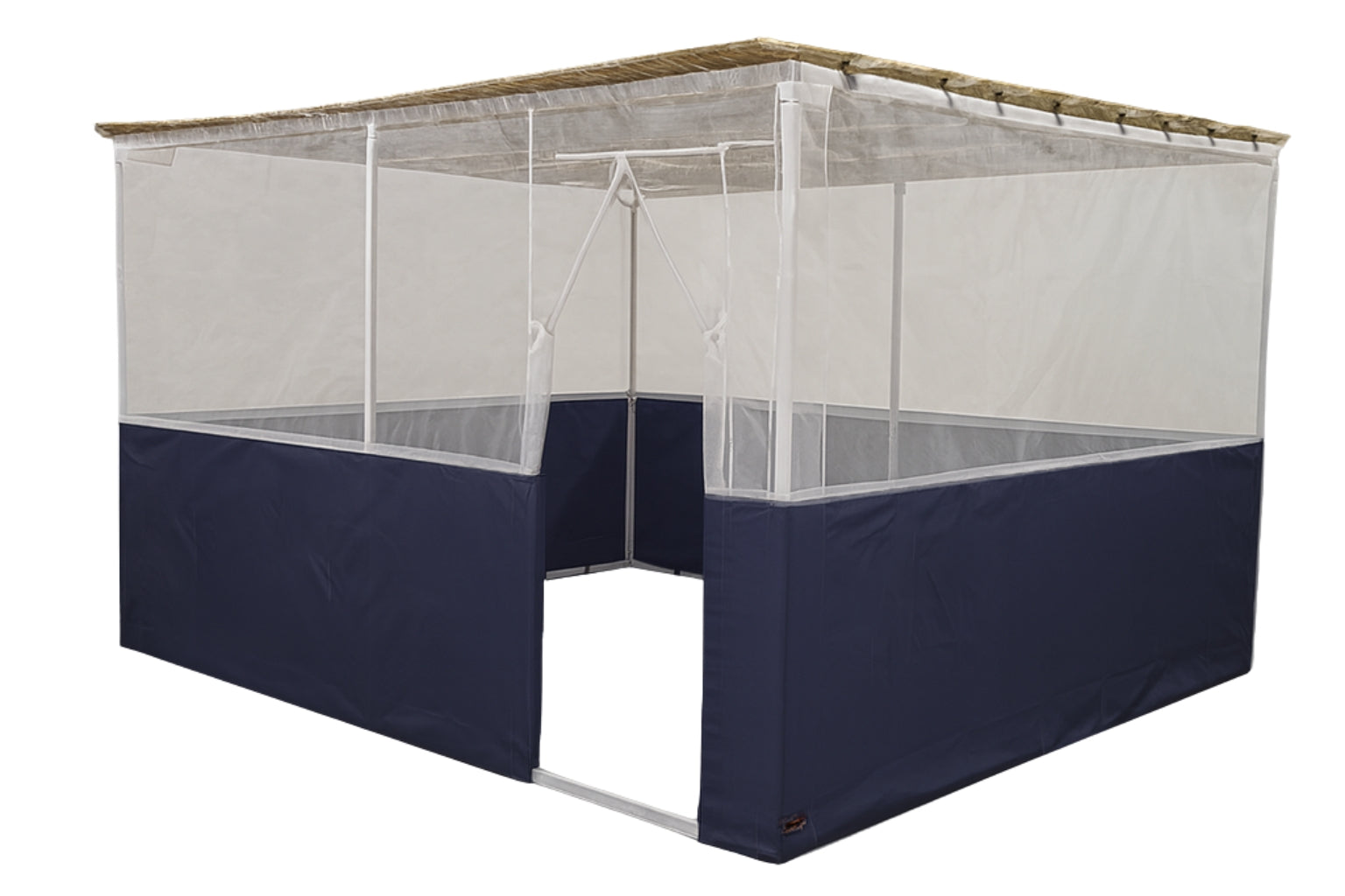 Florida Sukkah – mesh top for tropical weather