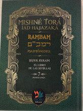 Rambam Mishne Tora Iad Hajazaka Sefer Zeraim-- Spanish