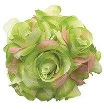 4" Rose Ball, Multiple Colors - Pack of 12 Green