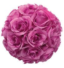 8" Rose Ball, Multiple Colors Purple0