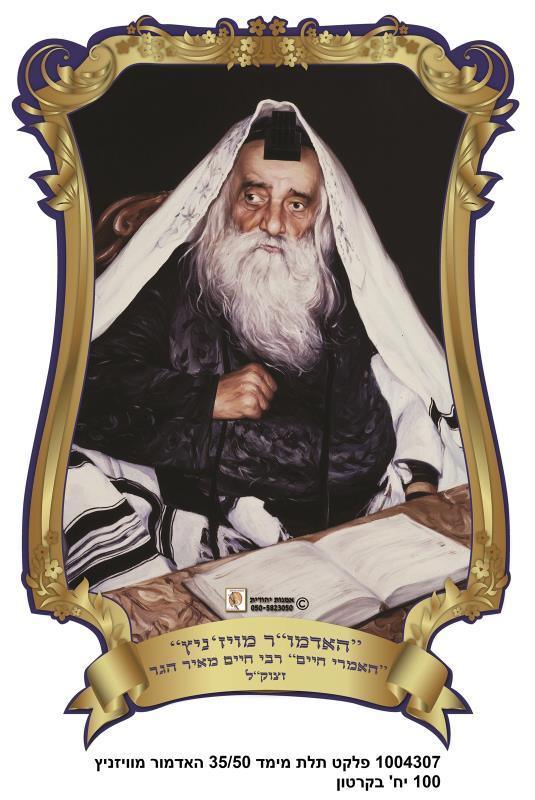 3d Poster 35*50 Cm- The Vizhnitz Rebbe