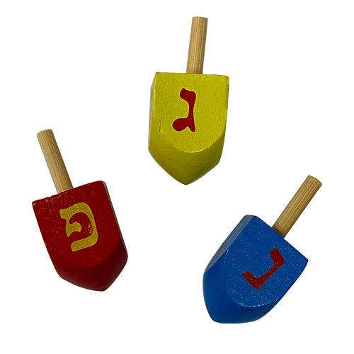 Colorful Dreidel N.G.H.P. 4.5*1.5 cm