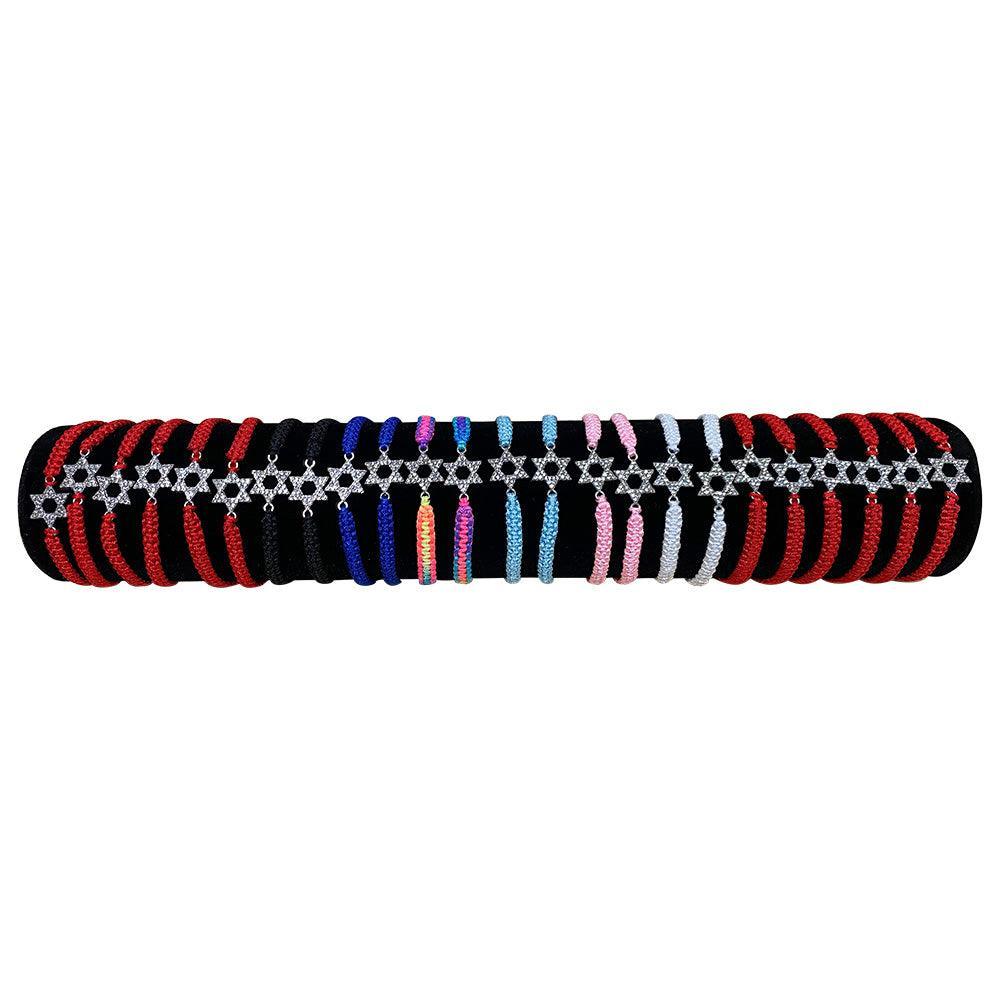Colorful Shambala Bracelet- Magen David