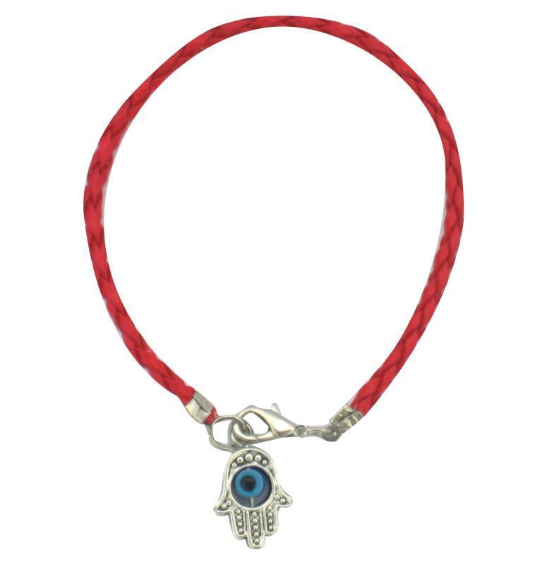 Braided Kabbalah Bracelet- Red