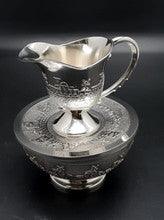 Stainless Steel Mayim Achronim Set-Jerusalem-6"H