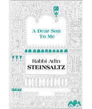 A Dear Son to Me Adin Steinsaltz