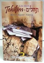 Salmos Fonetica Large Chabad- Tehillim Hebrew/Spanish Phonetic Chabad