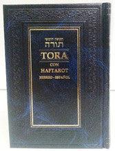 Tora Con Haftarot Hebrew/Spanish- Torah in 1 Volume P/S Sinai