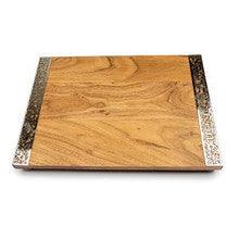 Emanuel Wood Challah Board-Lace Sides