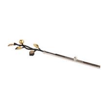 Emanuel Steel Candle Lighter w/ Pomegranate Branch