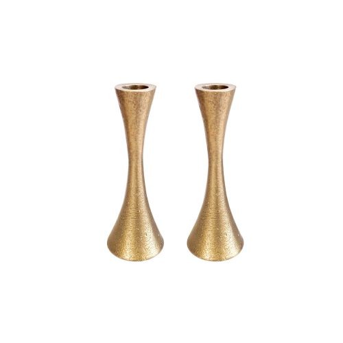 Handmade Brass Candlesticks - Round 12 cm 4.7" Handmade Brass Candlesticks - Round 12 cm 4.7"