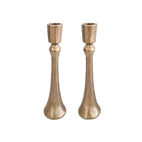 Handmade Brass Candlesticks - Special Shape 18 cm 7" Handmade Brass Candlesticks - Special Shape 18 cm 7"